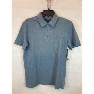 NWT - Men's Short Sleeve Collard  Three Button Placket Comfortable  Polo Shirt